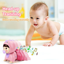 Load image into Gallery viewer, Crawling Baby Doll Toy with Music Light Interactive Educational Walking Dancing Sensory Toys Tummy Time Educational Toy For Toddlers