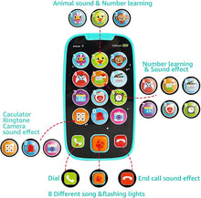 Load image into Gallery viewer, My First Mobile Phone and Car Key Fob Toy for Children Toddlers - Great Fine Motor and Sensory Development Toy