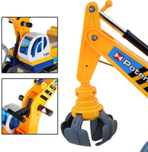 Load image into Gallery viewer, Ride On Excavator Digger 2 in1 for Toddlers Pedal Free Vehicle With Two Different Claws