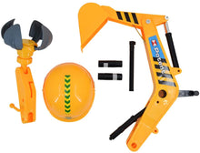 Load image into Gallery viewer, Ride On Excavator Digger 2 in1 for Toddlers Pedal Free Vehicle With Two Different Claws