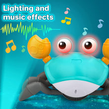 Load image into Gallery viewer, Crawling Crab Toy with Music and Light, Interactive Crawling Toys Walking Dancing Sensory Toys For Toddlers For Children
