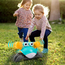 Load image into Gallery viewer, Crawling Crab Toy with Music and Light, Interactive Crawling Toys Walking Dancing Sensory Toys For Toddlers For Children