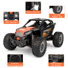 Load image into Gallery viewer, Remote Control Cars 2.4Ghz 4WD All Terrain High-Speed LED Light Off-Road RC Drift Car Buggy Hobby Electric Vehicle Toy Gifts for Kids