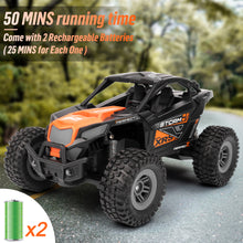 Load image into Gallery viewer, Remote Control Cars 2.4Ghz 4WD All Terrain High-Speed LED Light Off-Road RC Drift Car Buggy Hobby Electric Vehicle Toy Gifts for Kids