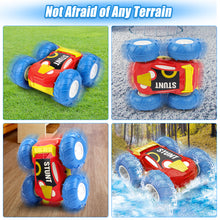 Load image into Gallery viewer, Remote Control Cars Waterproof 360° Flip Double Sided Car 2.4Ghz 15KM/H 4WD Off-Road Monster Truck LED Rechargeable Toy Car Gift for Kids