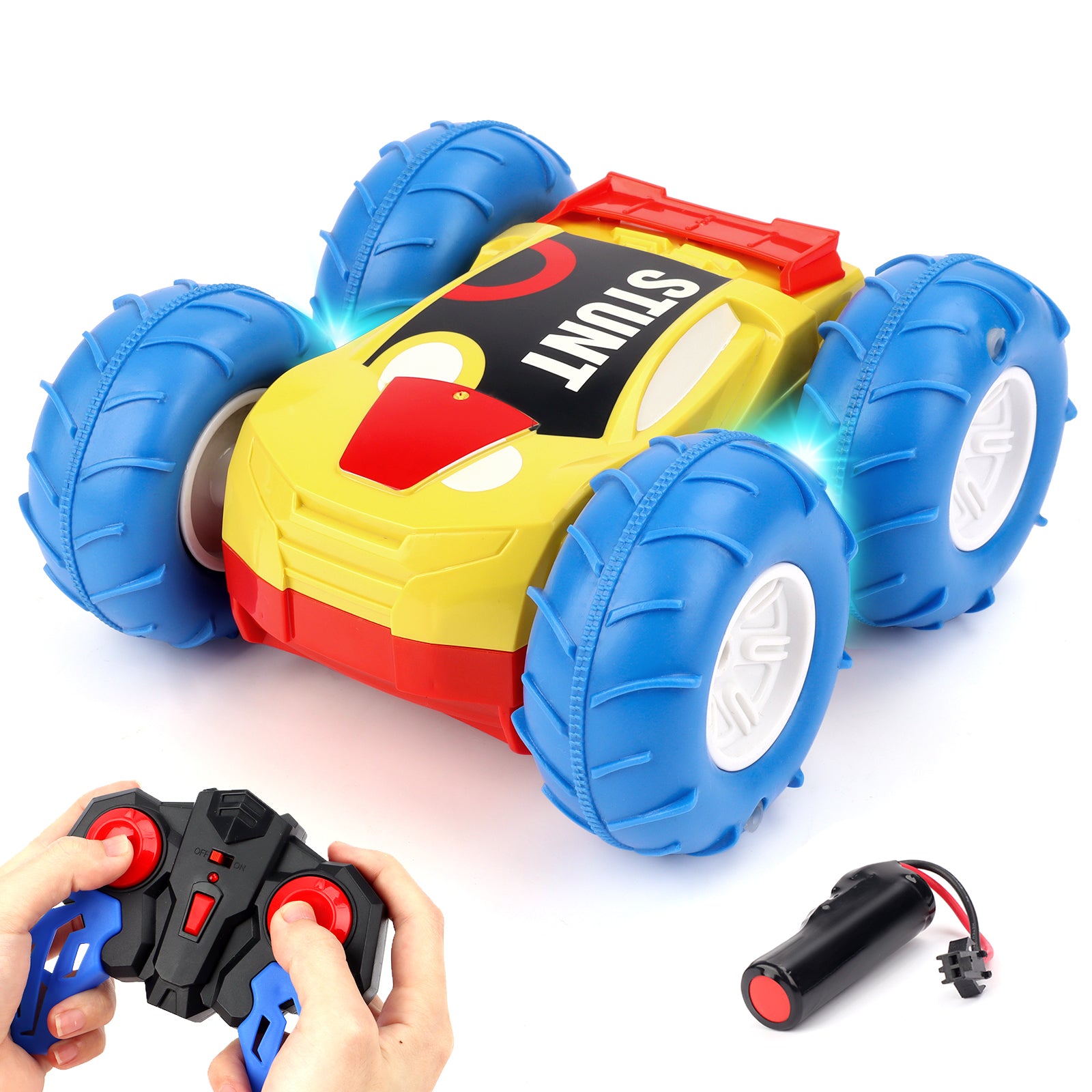 Remote Control Cars Waterproof 360° Flip Double Sided Car