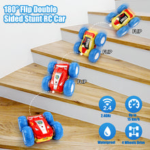 Load image into Gallery viewer, Remote Control Cars Waterproof 360° Flip Double Sided Car 2.4Ghz 15KM/H 4WD Off-Road Monster Truck LED Rechargeable Toy Car Gift for Kids