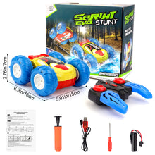 Load image into Gallery viewer, Remote Control Cars Waterproof 360° Flip Double Sided Car 2.4Ghz 15KM/H 4WD Off-Road Monster Truck LED Rechargeable Toy Car Gift for Kids