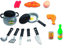 Load image into Gallery viewer, Pretend Play Camp Set Survival Kit with Large Tent and a Mini Portable Kitchen Oven Indoor and Outdoor Toy for Children