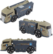 Load image into Gallery viewer, 2-in-1 Transporter and Garage Military Play Set Collectible Military Vehicles with Ramp kids Toys Prefect Birthday Christmas Gift