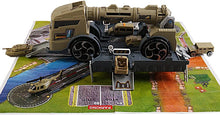 Load image into Gallery viewer, 2-in-1 Transporter and Garage Military Play Set Collectible Military Vehicles with Ramp kids Toys Prefect Birthday Christmas Gift