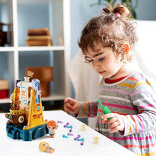 Load image into Gallery viewer, DIY Pirate Ship Building Set with Light and Music Educational Toys for Kids Pirate Construction Toys Gift for Christmas Birthdays