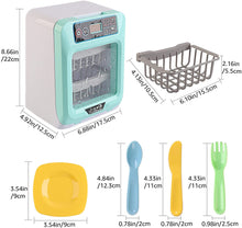 Load image into Gallery viewer, 'My First Dishwasher’ LCD Screen Kitchen Play Set for Kids Role Play Christmas Gift with Realistic Lights and Sound Functions