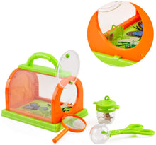 Load image into Gallery viewer, 27pcs Outdoor Explorer Play Kit - Adventure STEM Backpack Compass Binocular Camping Bug Catcher Fun Toys Birthday Christmas Gift for Kids
