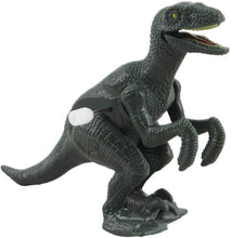 Load image into Gallery viewer, Remote Control Dinosaur Toy with Walking Simulated Roaring Fire Breathing Effect and Head-Shaking Functions for Kids 3 Mini Dino Figures