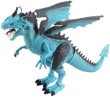 Load image into Gallery viewer, Remote Control Dinosaur Toy with Walking Simulated Roaring Fire Breathing Effect and Head-Shaking Functions for Kids 3 Mini Dino Figures