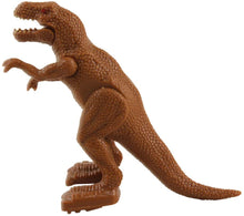 Load image into Gallery viewer, Remote Control Dinosaur Toy with Walking Simulated Roaring Fire Breathing Effect and Head-Shaking Functions for Kids 3 Mini Dino Figures Red
