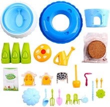 Load image into Gallery viewer, Fairy Tale DIY Miniature Gardening Magical Cottage Play Set and Gardening Accessories for Kids