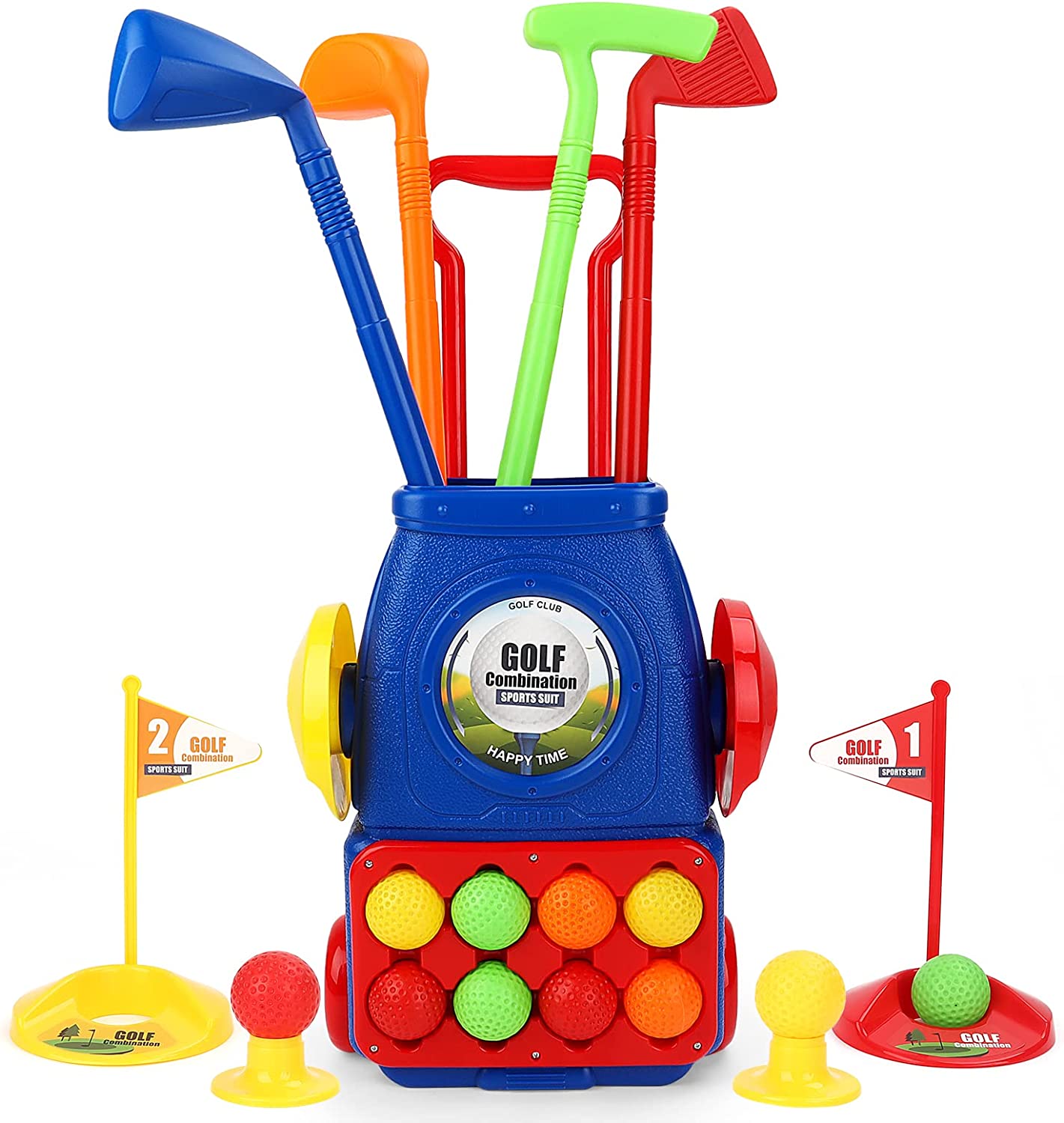 toddler toys age 2- 4 Kids Mini Golf Club Toys Set Indoor Outdoor Leisure