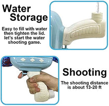 Load image into Gallery viewer, 2-in-1 Dinosaur and Shark Inflatable Portable Water Gun Toys Swimming Pool Beach Summer Outdoor Water Blasters Great Gift