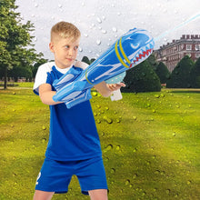 Load image into Gallery viewer, 2-in-1 Dinosaur and Shark Inflatable Portable Water Gun Toys Swimming Pool Beach Summer Outdoor Water Blasters Great Gift