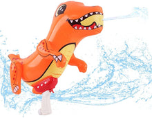 Load image into Gallery viewer, 2-in-1 Dinosaur and Shark Inflatable Portable Water Gun Toys Swimming Pool Beach Summer Outdoor Water Blasters Great Gift