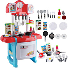 Load image into Gallery viewer, 'My Little Chef' Minatare Kitchen Playset Role Playing Game with Light and Sound Water Features Kids Christmas Gift Toys