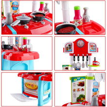 Load image into Gallery viewer, 'My Little Chef' Minatare Kitchen Playset Role Playing Game with Light and Sound Water Features Kids Christmas Gift Toys