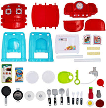 Load image into Gallery viewer, 'My Little Chef' Minatare Kitchen Playset Role Playing Game with Light and Sound Water Features Kids Christmas Gift Toys
