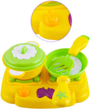 Load image into Gallery viewer, Pretend 42 Piece Play Food Cutting Toy Kitchen Set - Educational Learning for Kids with Storage Box