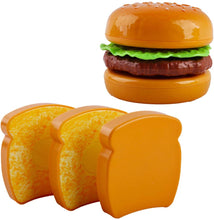 Load image into Gallery viewer, Pretend 42 Piece Play Food Cutting Toy Kitchen Set - Educational Learning for Kids with Storage Box