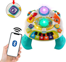 Load image into Gallery viewer, Multifunctional Activity Learning Table with a Microphone, Plenty Musical Features, Light and Bluetooth Function Great Gift for Kids