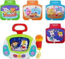 Load image into Gallery viewer, Music Toy Karaoke Machine with Singing Recording, Cool Sound Effect, Soft Lights and Non Electronic Screen for Kids