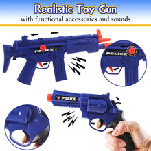 Load image into Gallery viewer, Role Play SWAT Force Play Set with a Vest, Helmet, Toy Grenades and More Police Accessories with a Storage Backpack- Great for Kids