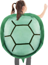 Load image into Gallery viewer, 80CM Wearable Turtle Shell stuffed Animal Large Toy Plush Pillow Includes Filler Sea Turtle Costume stuffed Animal Gift For Kids Adults
