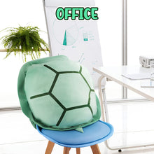 Load image into Gallery viewer, 80CM Wearable Turtle Shell stuffed Animal Large Toy Plush Pillow Includes Filler Sea Turtle Costume stuffed Animal Gift For Kids Adults