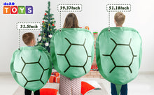 Load image into Gallery viewer, 130CM Wearable Turtle Shell Fancy Dress Costume Multi-Purpose Sea Turtle Costume Children Adult Turtle Plush Pillow Birthday Gift