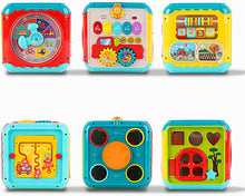 Load image into Gallery viewer, 7-in-1 Activity Cube with Shapes Sorting Light and Piano Sound Early Learning Educational Toy Great Birthday Christmas Gift for Kids