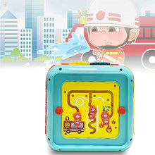 Load image into Gallery viewer, 7-in-1 Activity Cube with Shapes Sorting Light and Piano Sound Early Learning Educational Toy Great Birthday Christmas Gift for Kids
