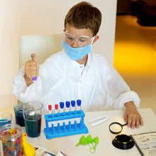 Load image into Gallery viewer, Kids Role Play Laboratory Science Kit with Goggles, Lab Coat & Variety of Play Science Equipment for Children