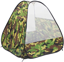 Load image into Gallery viewer, Foldable Playhouse Tent & Toy Compass with Camouflage Design - Great Indoor Outdoor Gift for Kids
