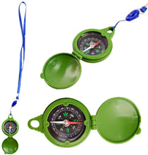 Load image into Gallery viewer, Foldable Playhouse Tent & Toy Compass with Camouflage Design - Great Indoor Outdoor Gift for Kids