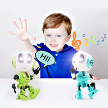 Load image into Gallery viewer, Mini Diecast Robot Toy with Touch Sensitive & Alien Voice Function (2 Pack)