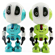 Load image into Gallery viewer, Mini Diecast Robot Toy with Touch Sensitive & Alien Voice Function (2 Pack)
