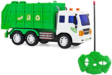 Load image into Gallery viewer, Remote Control Early Education Engineering Construction Vehicles with Light and Sounds Cement Mixer Crane Garbage Truck Best Gift for Kids