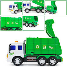 Load image into Gallery viewer, Remote Control Early Education Engineering Construction Vehicles with Light and Sounds Cement Mixer Crane Garbage Truck Best Gift for Kids