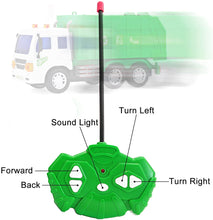 Load image into Gallery viewer, Remote Control Early Education Engineering Construction Vehicles with Light and Sounds Cement Mixer Crane Garbage Truck Best Gift for Kids