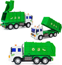 Load image into Gallery viewer, Remote Control Early Education Engineering Construction Vehicles with Light and Sounds Cement Mixer Crane Garbage Truck Best Gift for Kids