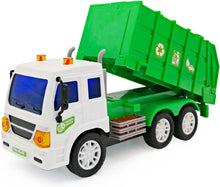 Load image into Gallery viewer, Remote Control Early Education Engineering Construction Vehicles with Light and Sounds Cement Mixer Crane Garbage Truck Best Gift for Kids