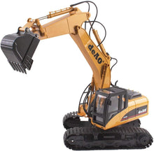 Load image into Gallery viewer, 15 Channel Remote Control Fork and Bucket Excavator Construction with Realistic Features Great for Kids and Adults Prefect Christmas Gift